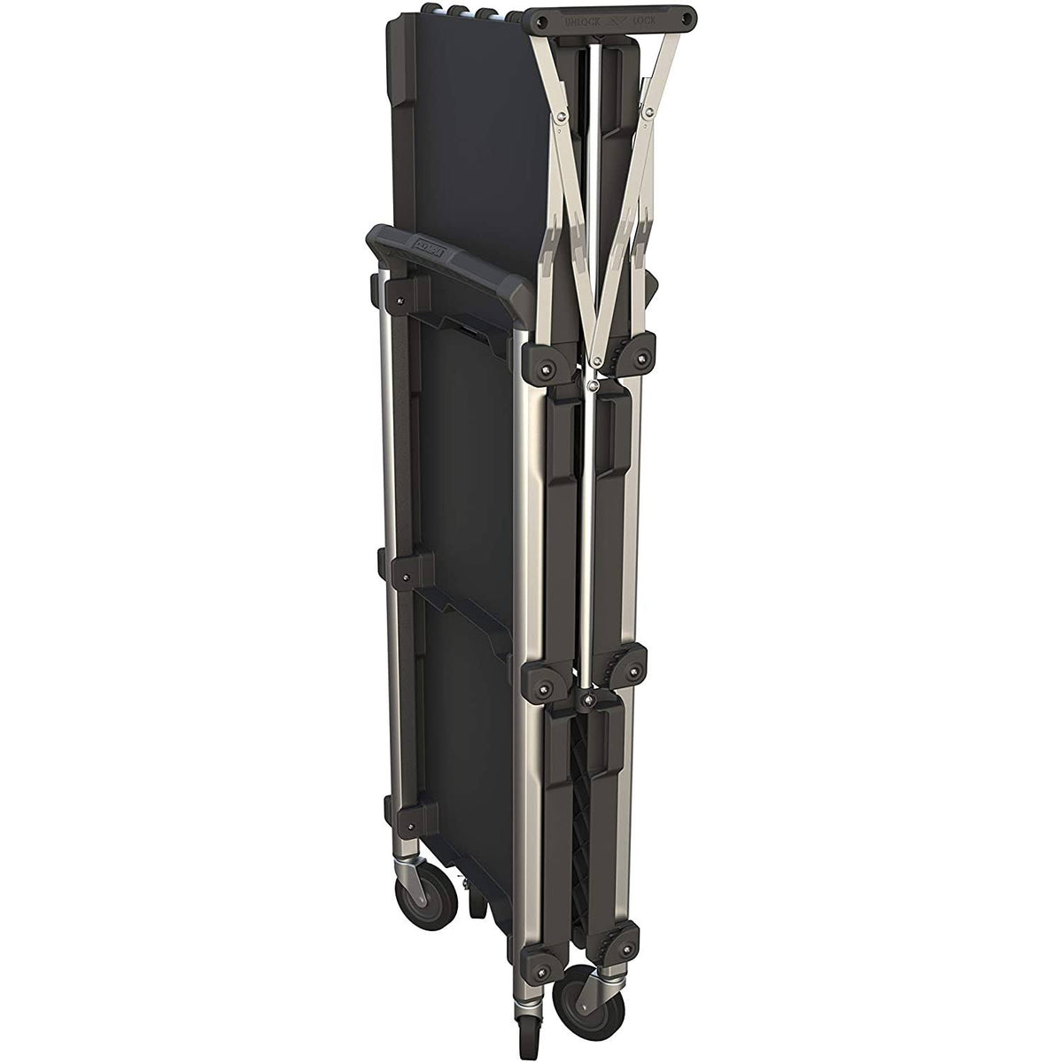 Black 3 Shelf Utility Cart R73762