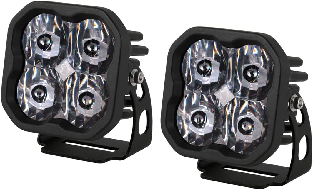 3in SAE/DOT White Max LED Pod (pair) G1278