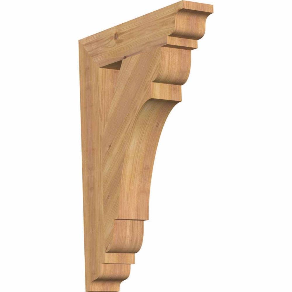 Western Red Cedar Traditional Arts & Crafts Bracket W239331
