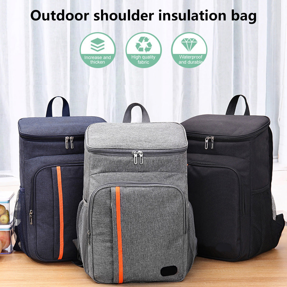 Insulated Cooler Backpack, Navy blue K481