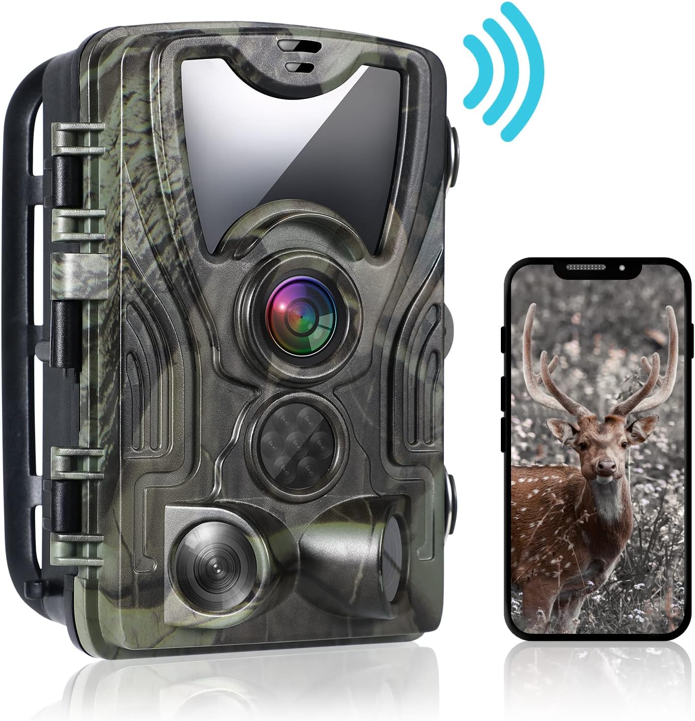 4K 30MP Night Vision Motion Activated Waterproof Hunting Camera Q341401