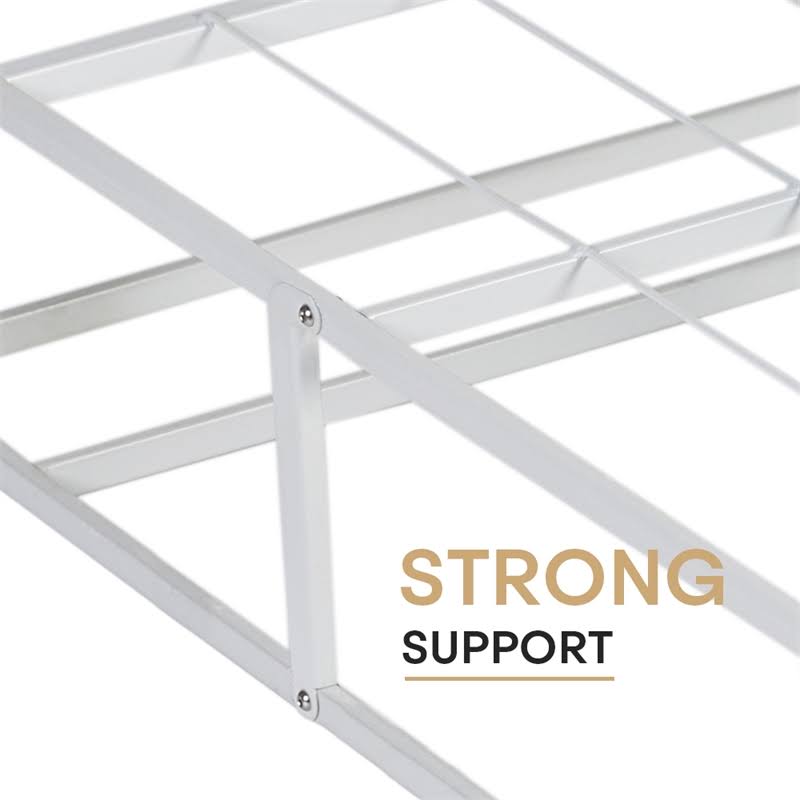 Twin Box Spring Metal Gray X8445
