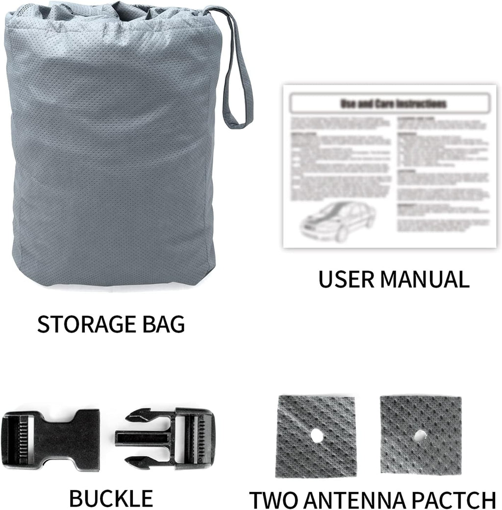 Minivan Car Cover 3 Layer Pack of 2 S89706