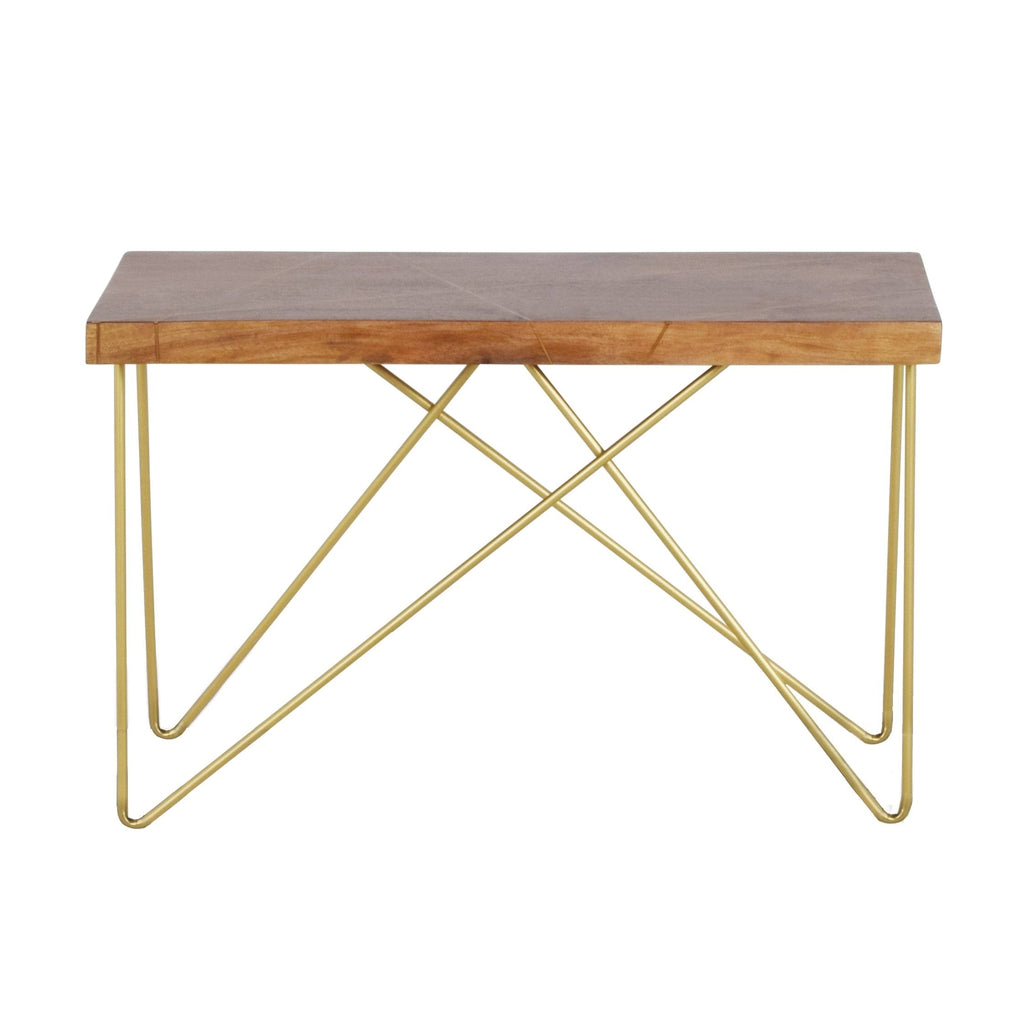 Brown Wood Sofa Table B5363