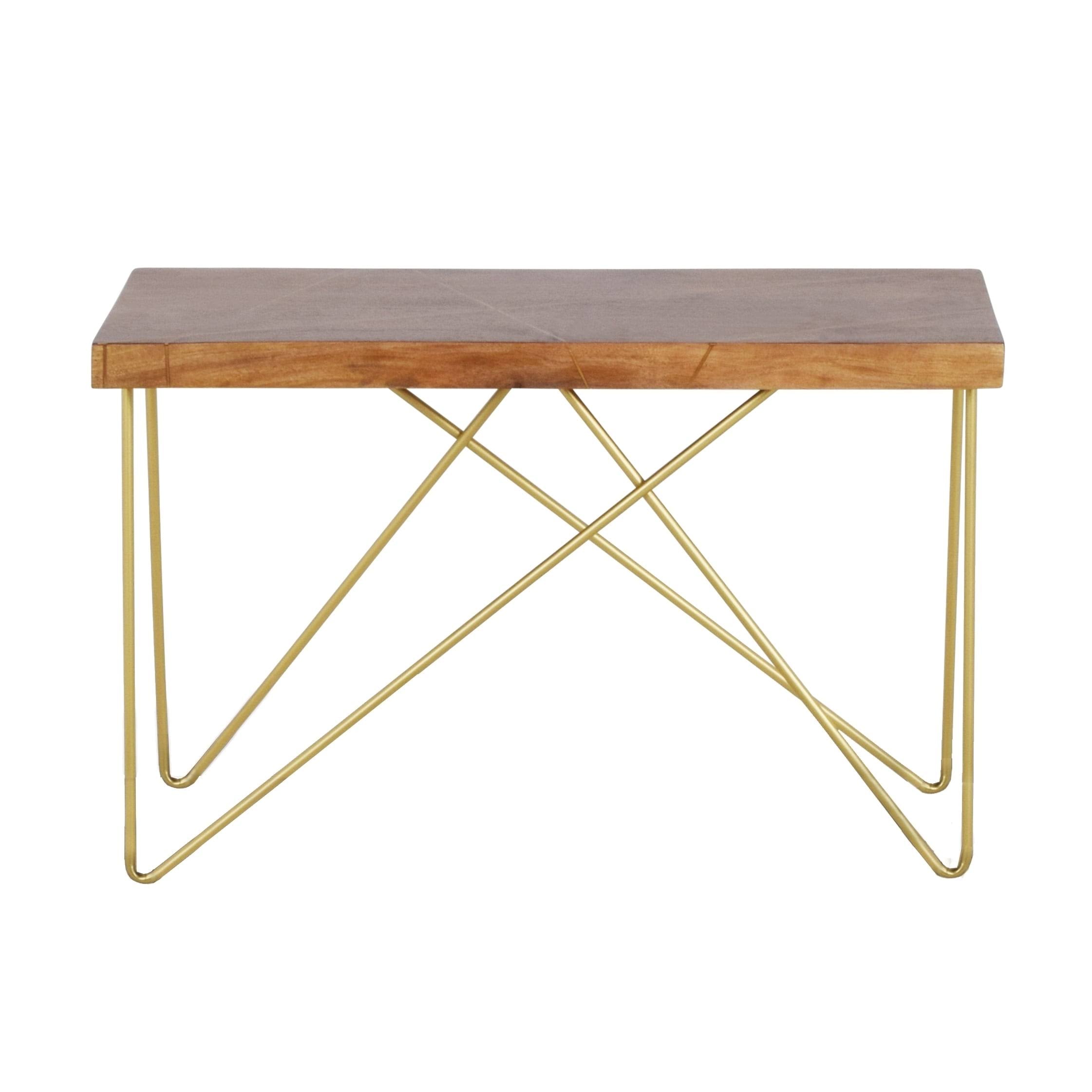 Brown Wood Sofa Table B5363
