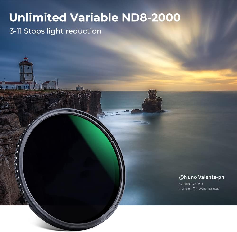 82mm Variable Neutral Density Filter ND8-ND2000 Z738774