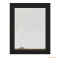 Bronze Painted Clad Wood Right-Handed Casement Window with Mesh Screen V12224