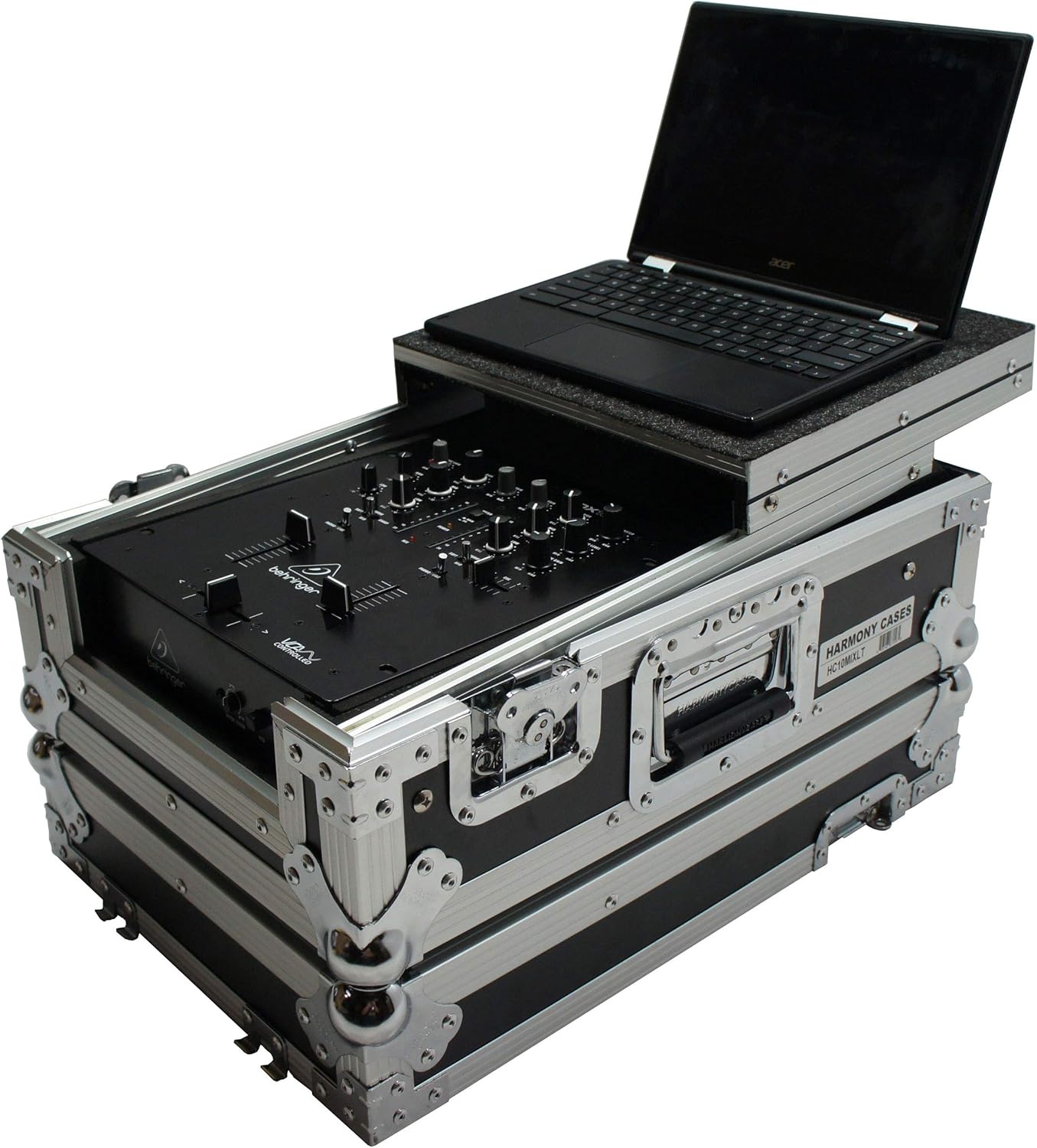 Flight DJ Laptop Glide 10 Mixer Custom Case F7205