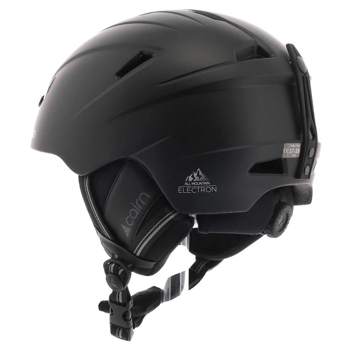 Black Ski Helmet 59-60 Q10743