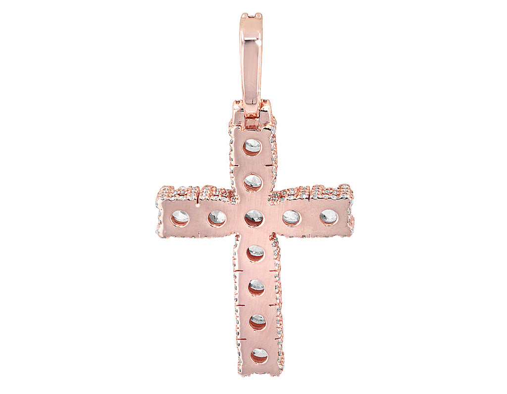 10K Yellow Gold Diamond Pendant E191