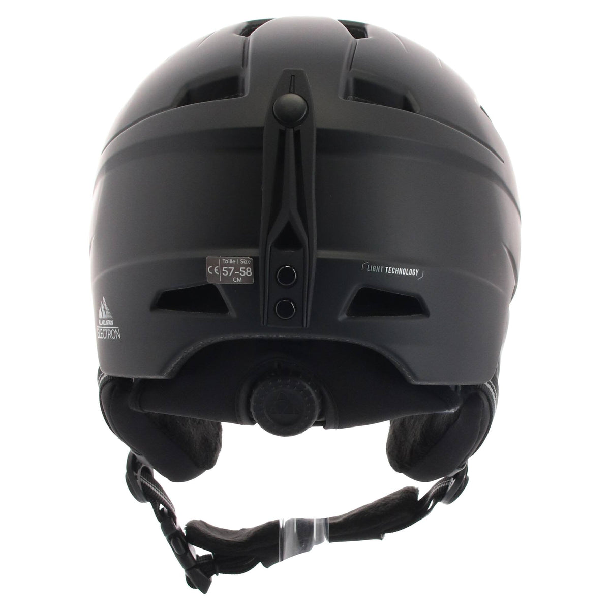 Black Ski Helmet 59-60 Q10743