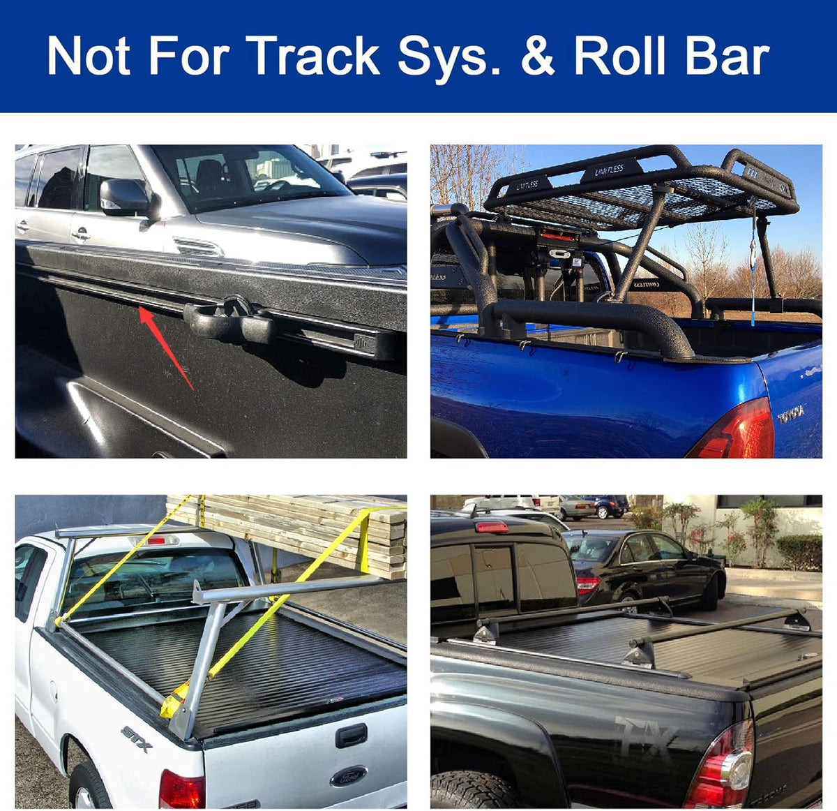 Soft Tri-Fold Truck Bed Tonneau Cover J618
