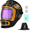 Large Viewing Screen Solar Powered Auto Darkening Welding Helmet 4 Arc Sensor Pack of 2 N212088
