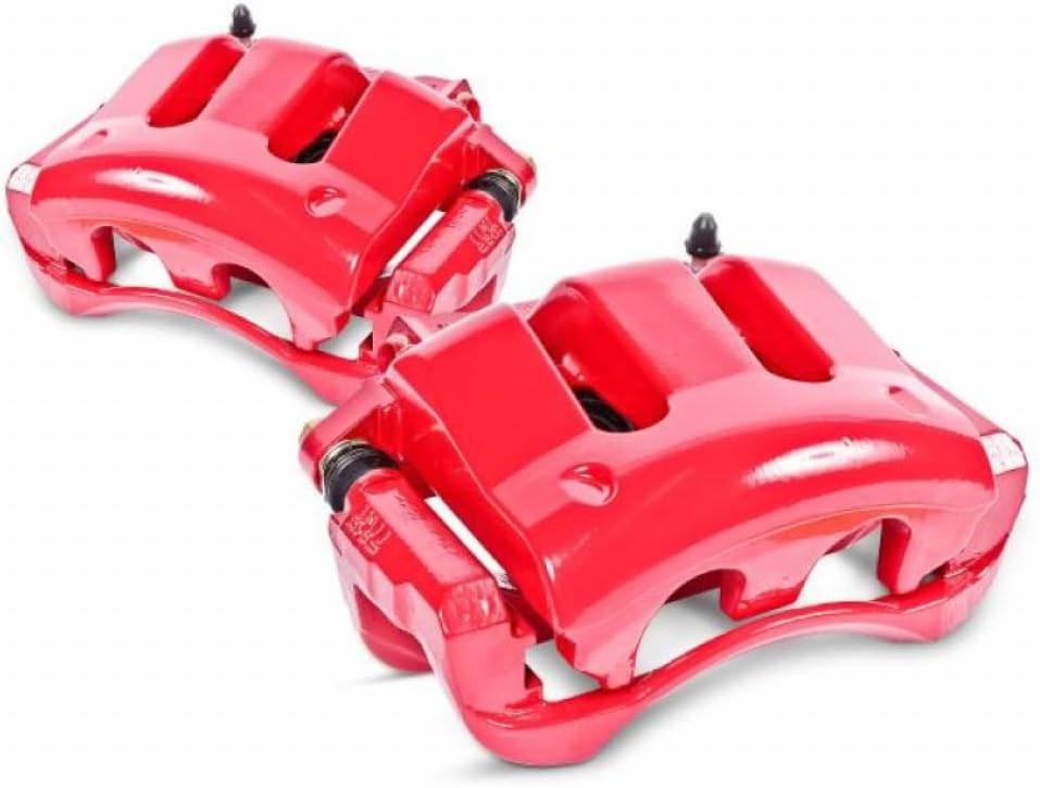Red Front Brake Caliper T345