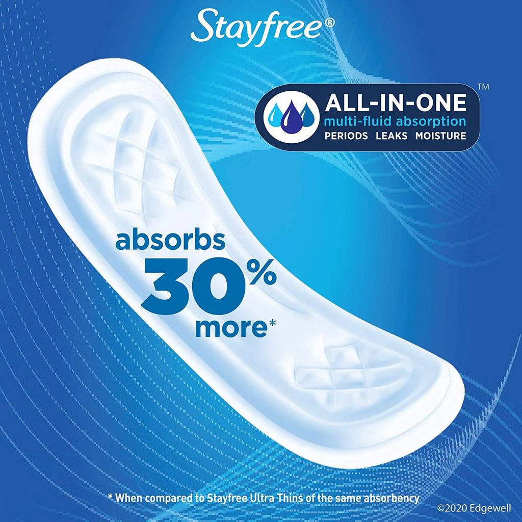 Stayfree Maxi Pads Regular Deodorant, 66 Count - Pack of 3 R529199