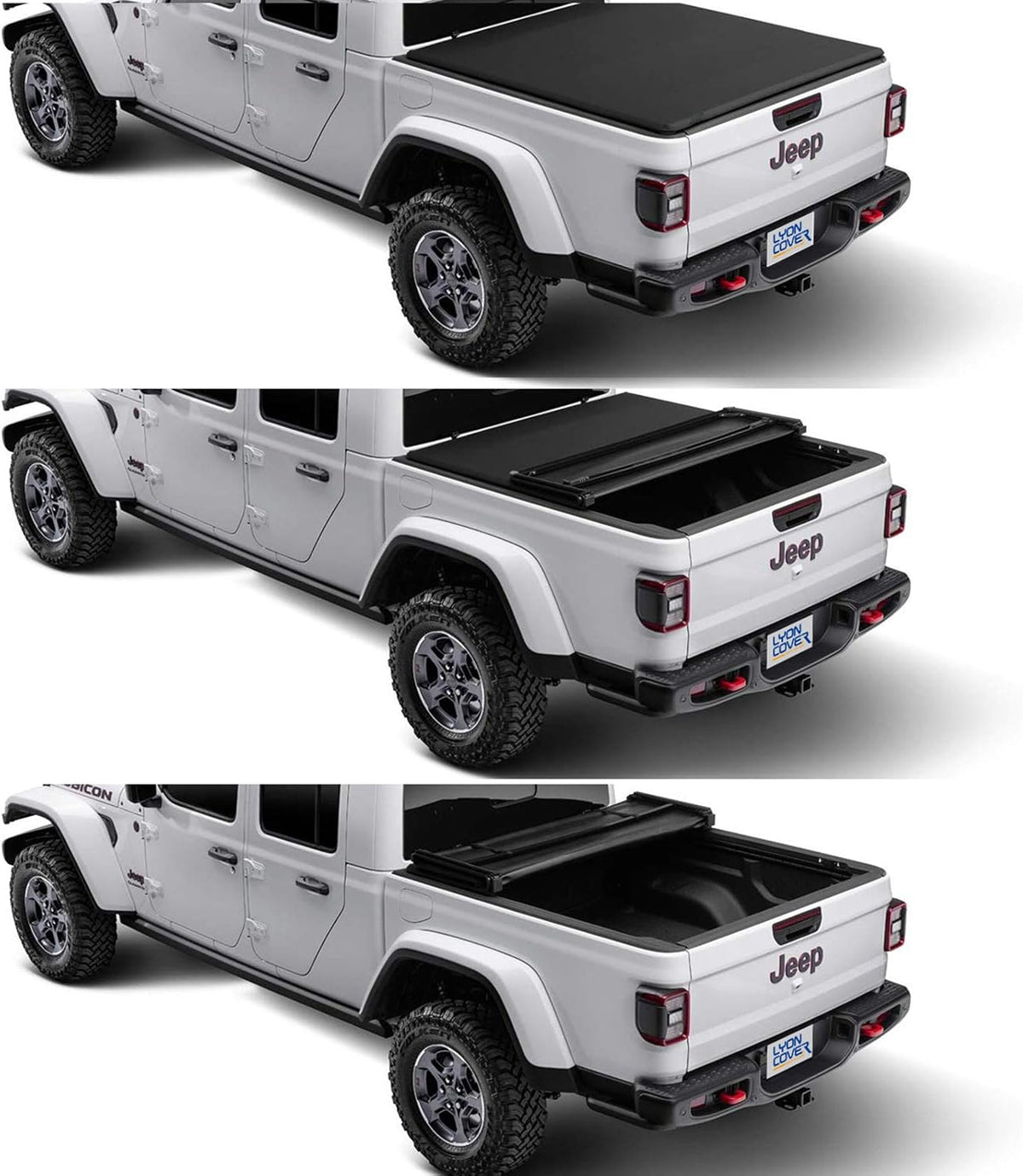 Soft Tri-Fold Truck Bed Tonneau Cover J618