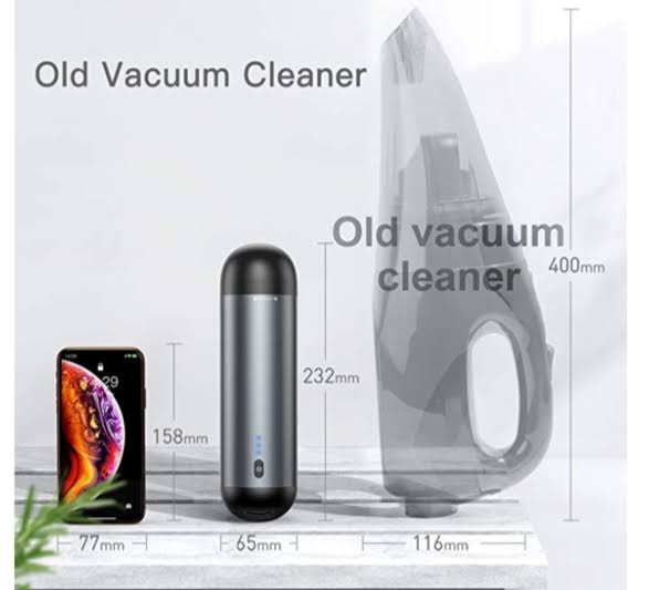 Black Car Vacuum Cleaner Y728