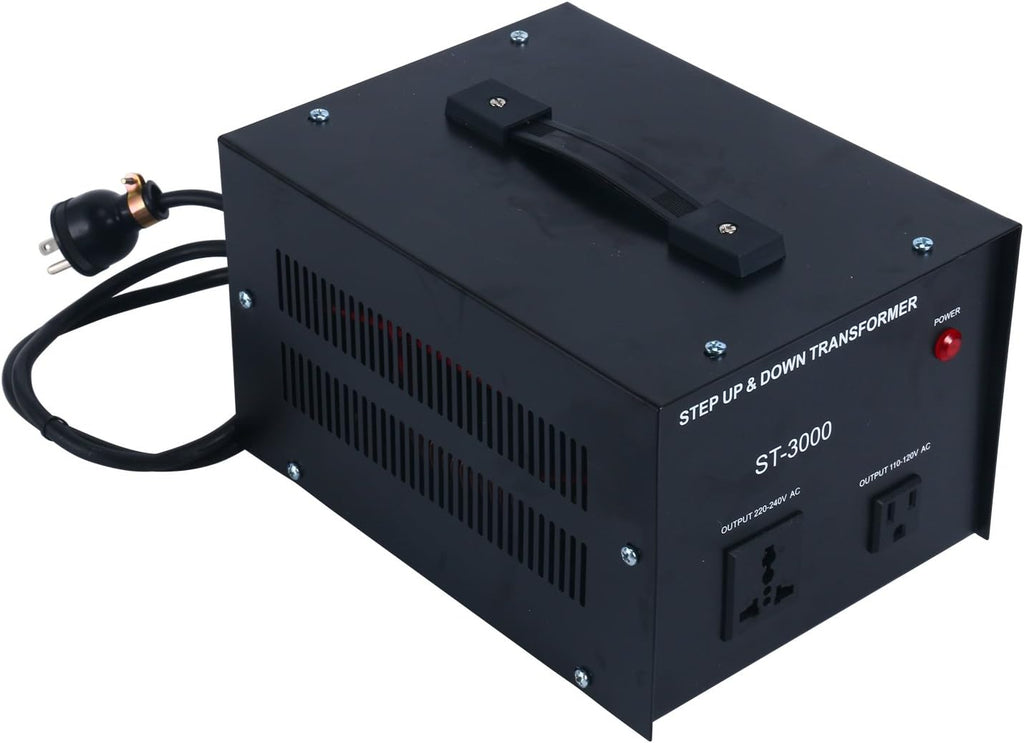 Step Up/Down Transformer 220V to 110V Voltage Power Converter 3000 Watt Pack of 2 G65464