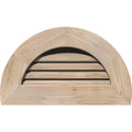 Half Round Gable Vent P6405