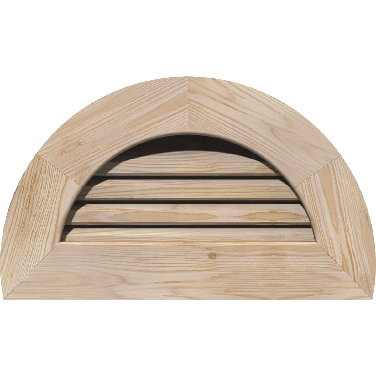 Half Round Gable Vent P6405