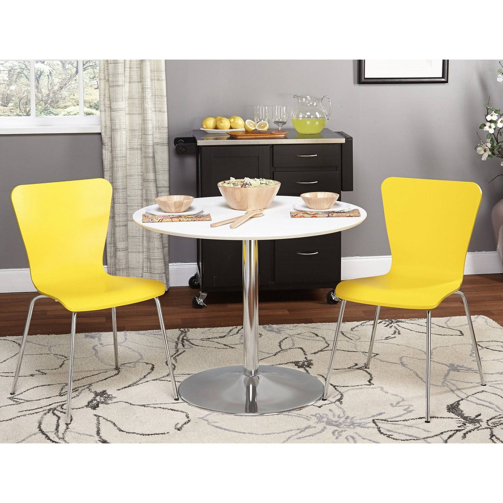 Yellow 3-Piece Dining Set Y167