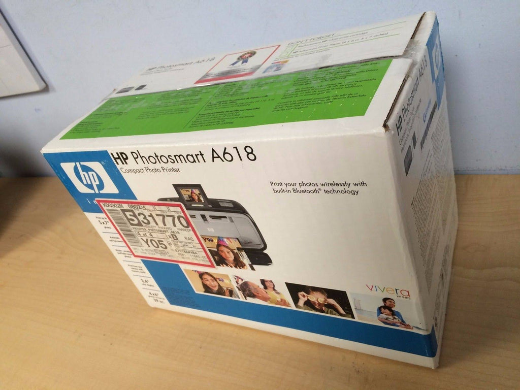 HP Photosmart A618 Digital Photo Inkjet Printer G402377