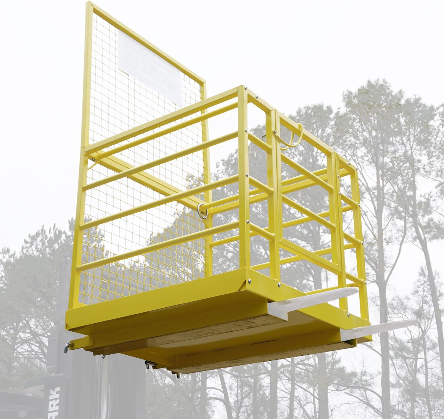 Forklift Safety Cage Work Platform 45x43 2-Man I34234