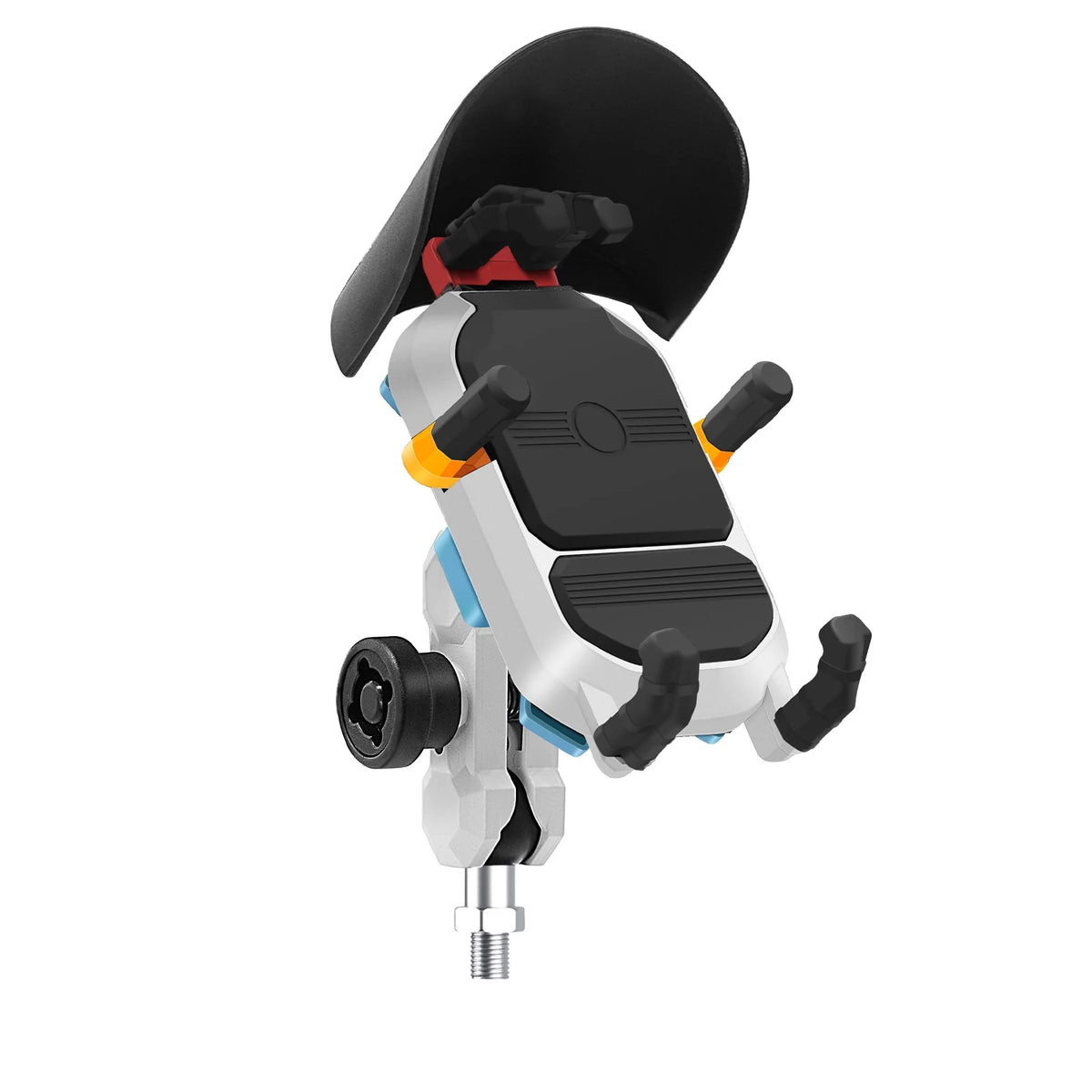 Waterproof Motorcycle Phone Mount Holder with 360° Rotation M8 Screw Mount F605871