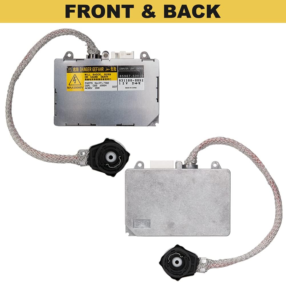 HID Ballast Replaces 81107-2D020, 85967-0E020, DDLT002, KDLT002 (2PCS) Z89511