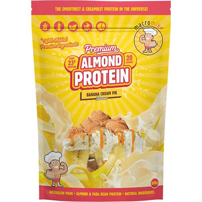 Almond Protein Banana Cream Pie 800g X620015