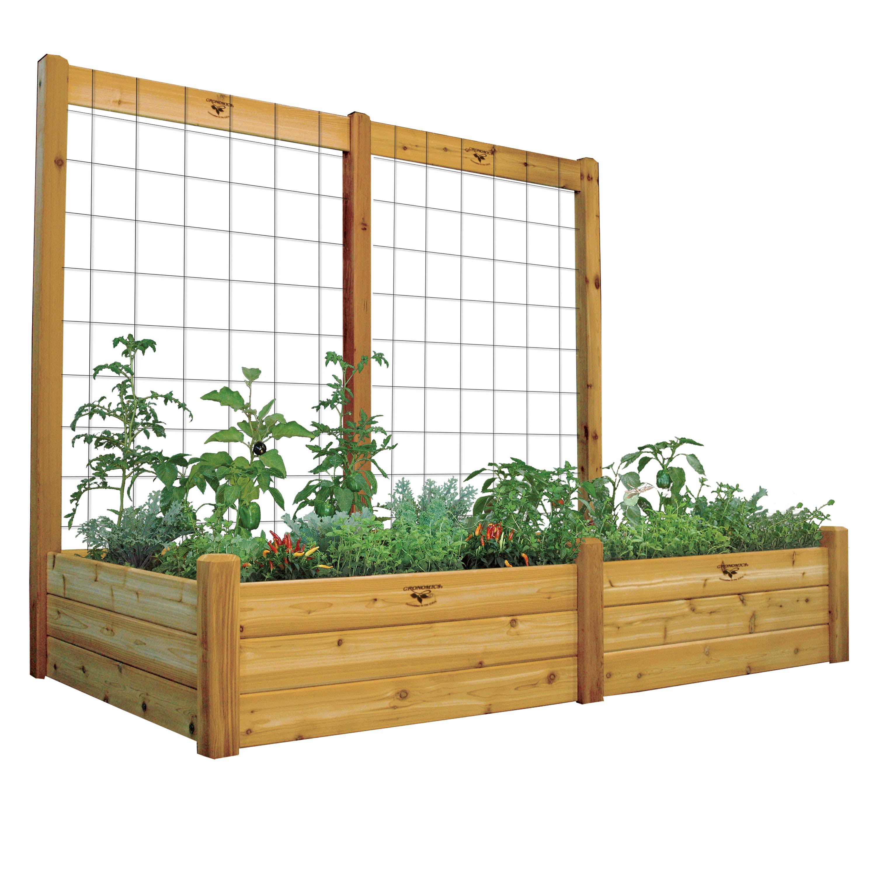 Cedar Three Tier Raised Garden Bed I9274