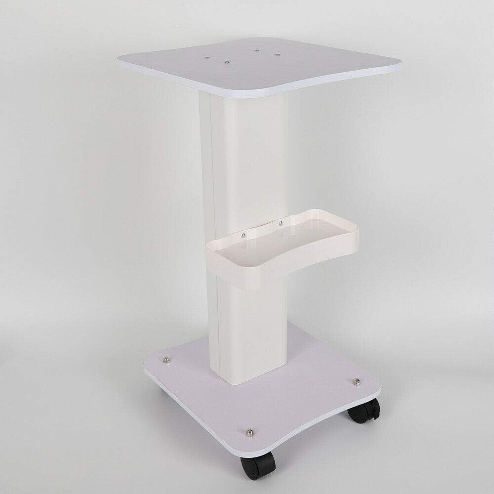 Rolling Cart Beauty Salon Trolley with 4 Wheels Aluminum Y648