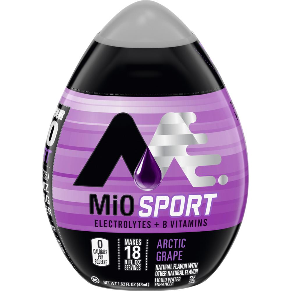 Arctic Grape Water Enhancer With Electrolytes, Caffeinated, 1.62 fl oz Bottle (Pack-5) P191415