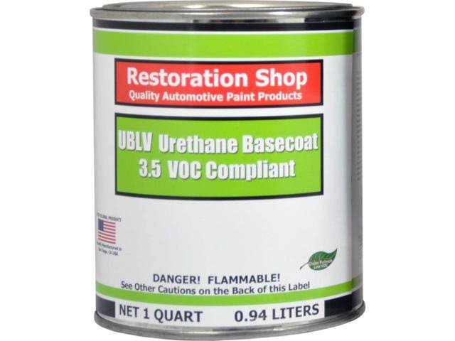 Buckskin Tan 1 Quart Low VOC Urethane Basecoat Paint Z979