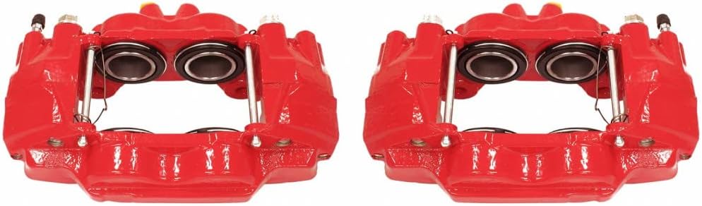 Red Front Brake Caliper T345