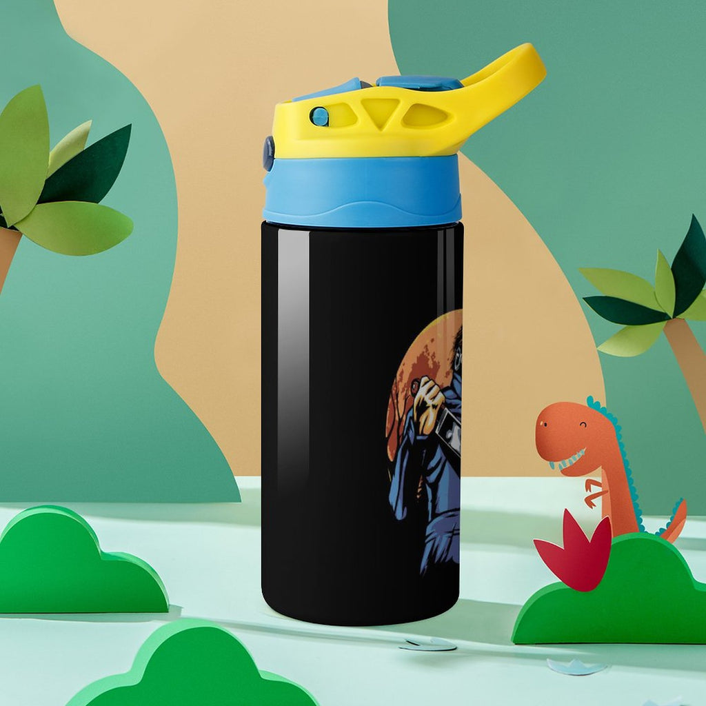 Insulated Stainless Steel Water Bottle With Straw X994