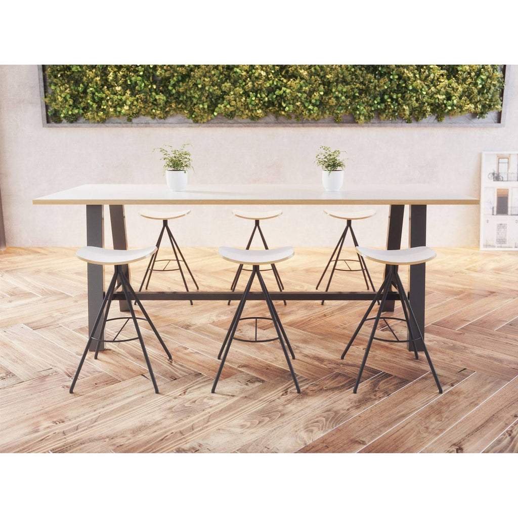 Espresso Laminate Barstool F61122