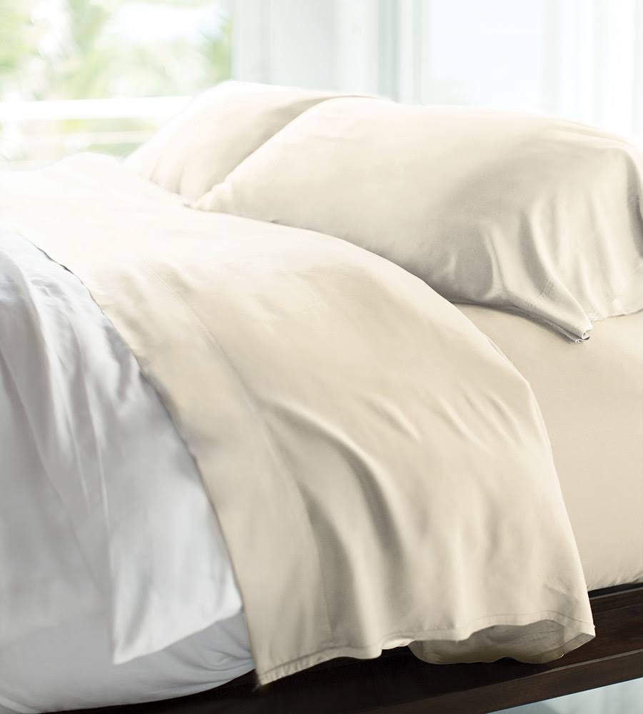 Split King Bamboo Bed Sheets V9370