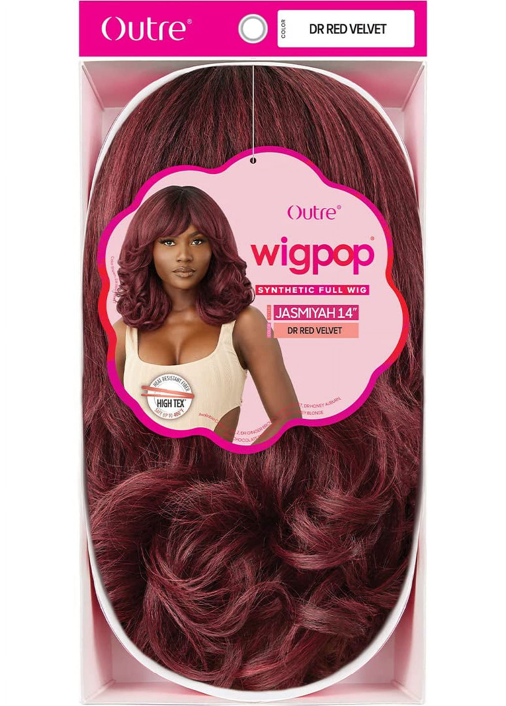 14" DR Brown Wig F958