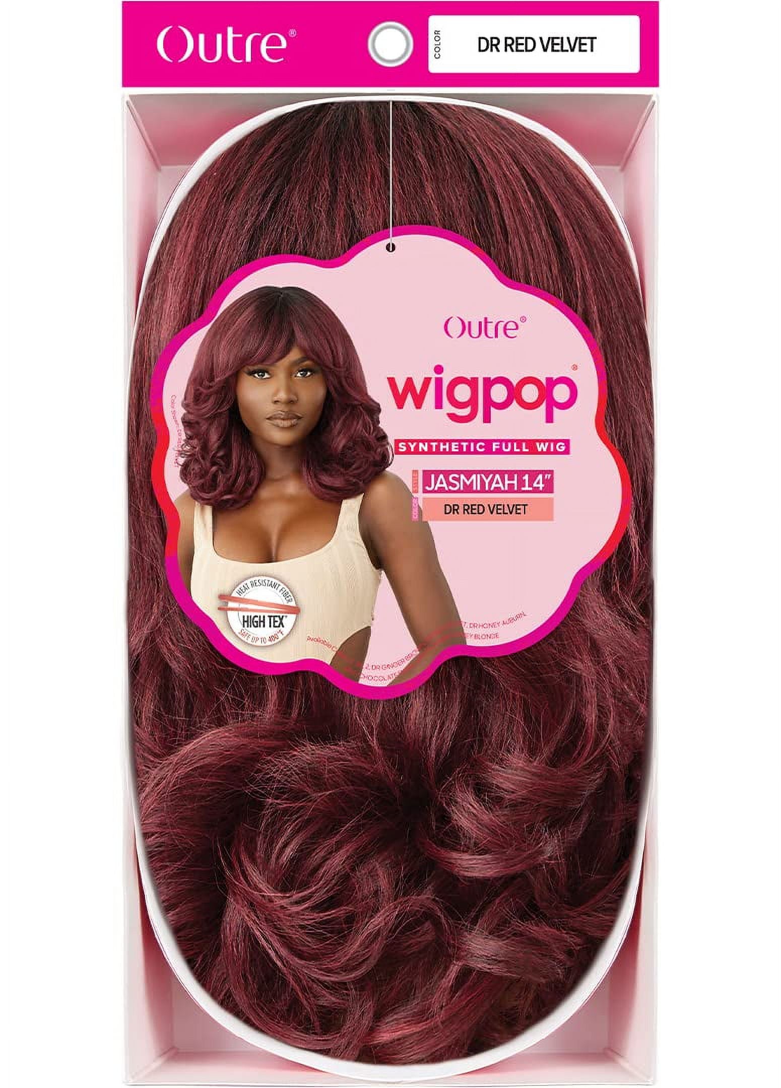 14" DR Brown Wig F958