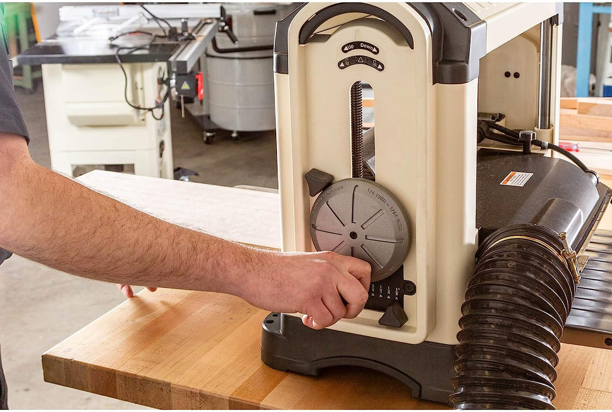 13in. Corded Heavy Duty Portable Planer with Spiral-Style Cutterhead P776