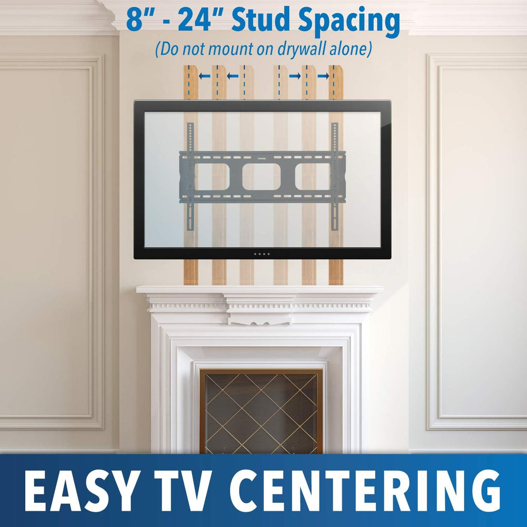 Tilt TV Wall Mount Bracket for Flat Screens, 32” – 65”, Black L970
