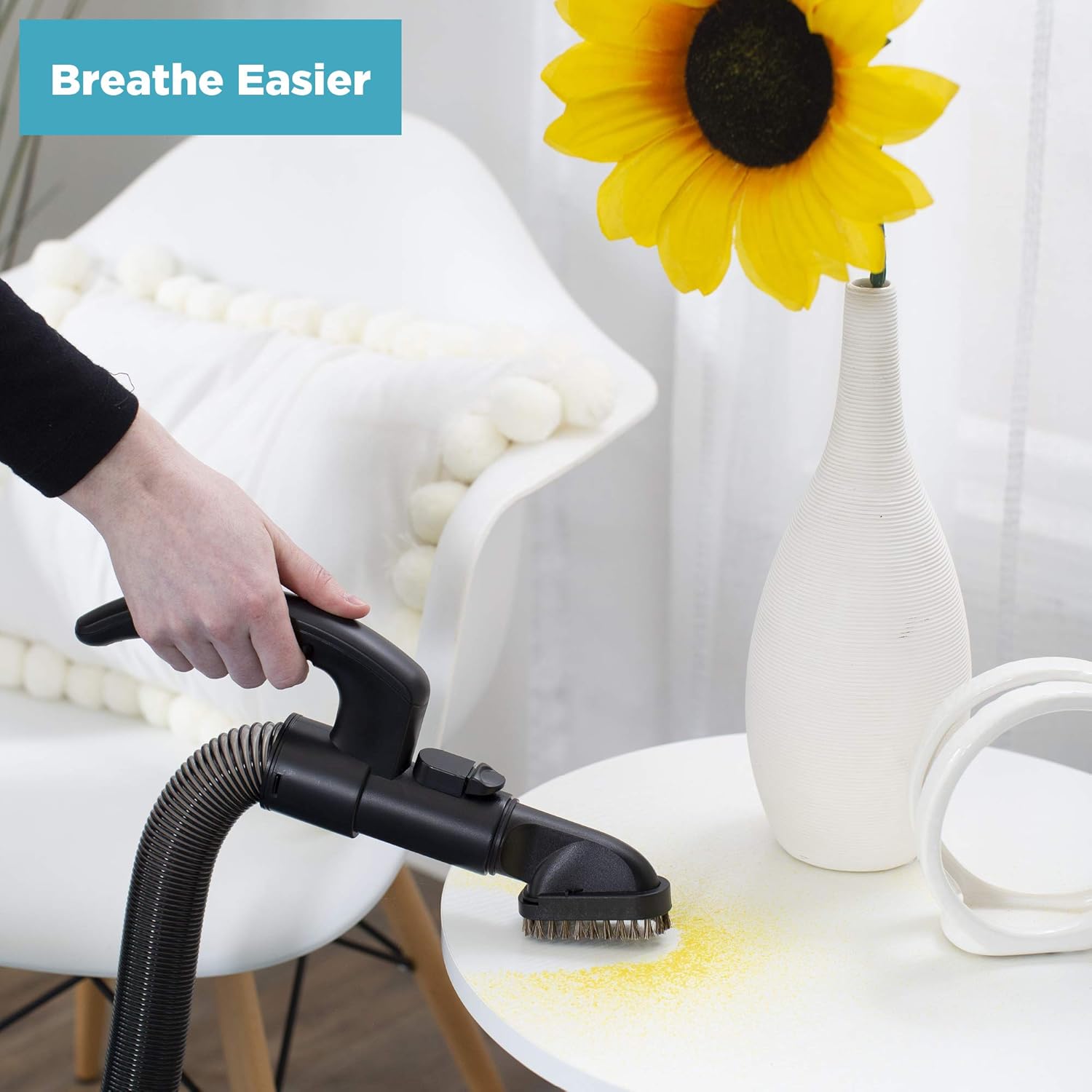 Upright Vacuum with Certified HEPA Filter and Bag Y9818