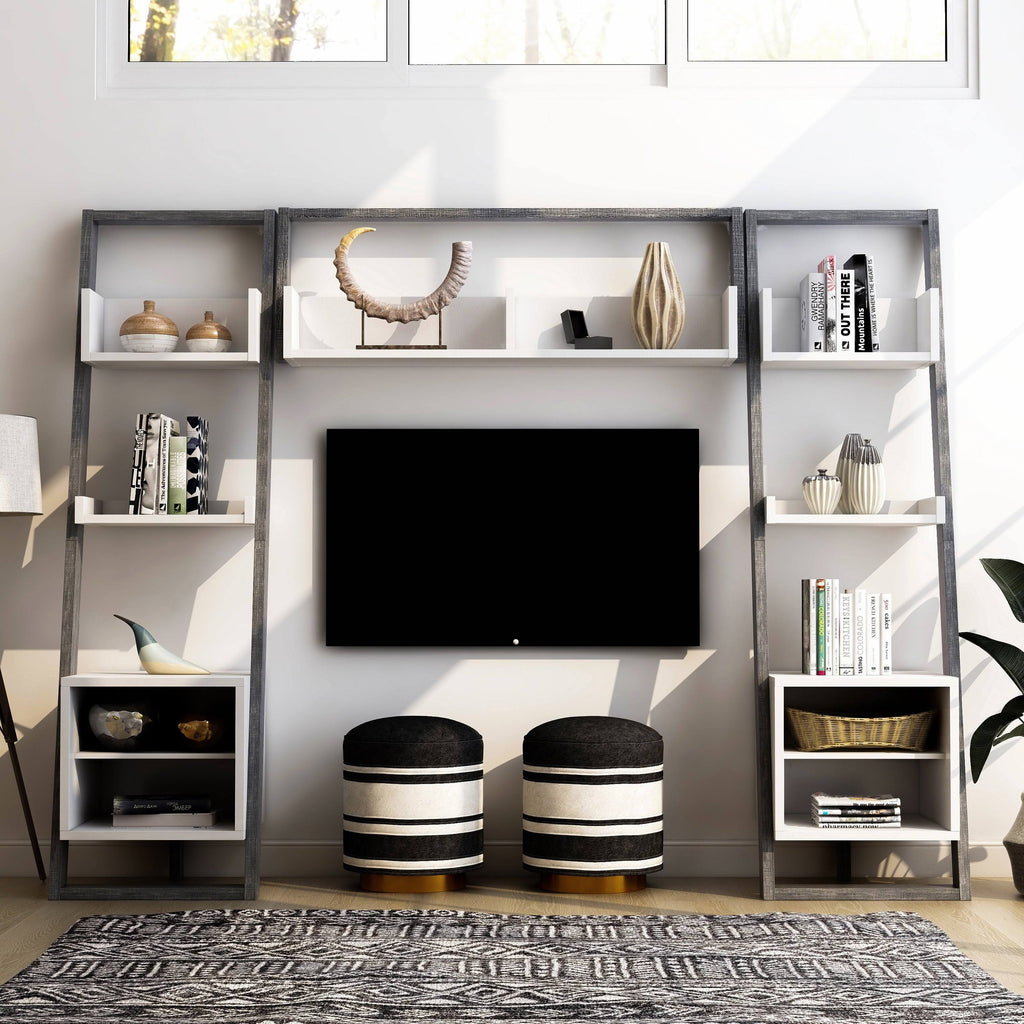 Natural White Entertainment Center T290856