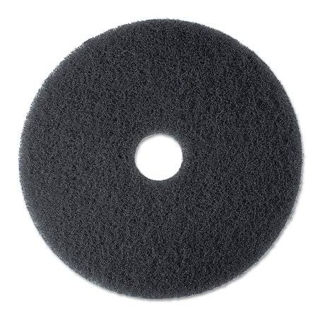 19 inch Black Floor Pad, 5/Carton S143742