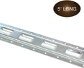 5' Powder-Coated Steel E-Track Tie-Down Rail, 8 Pack I52345