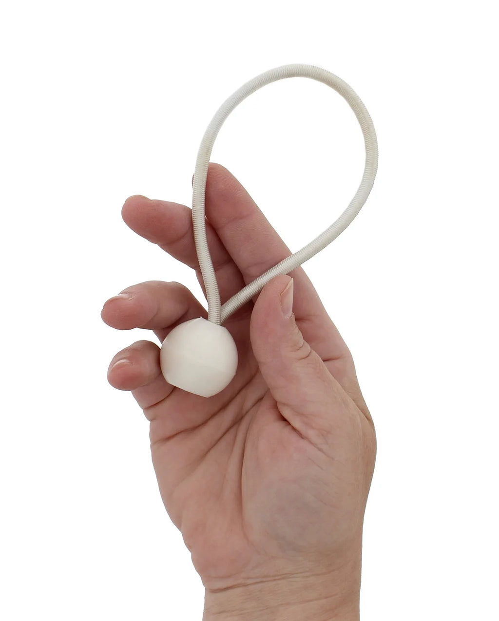 100 Pack White 6 Inch Ball Bungee Cords E230270