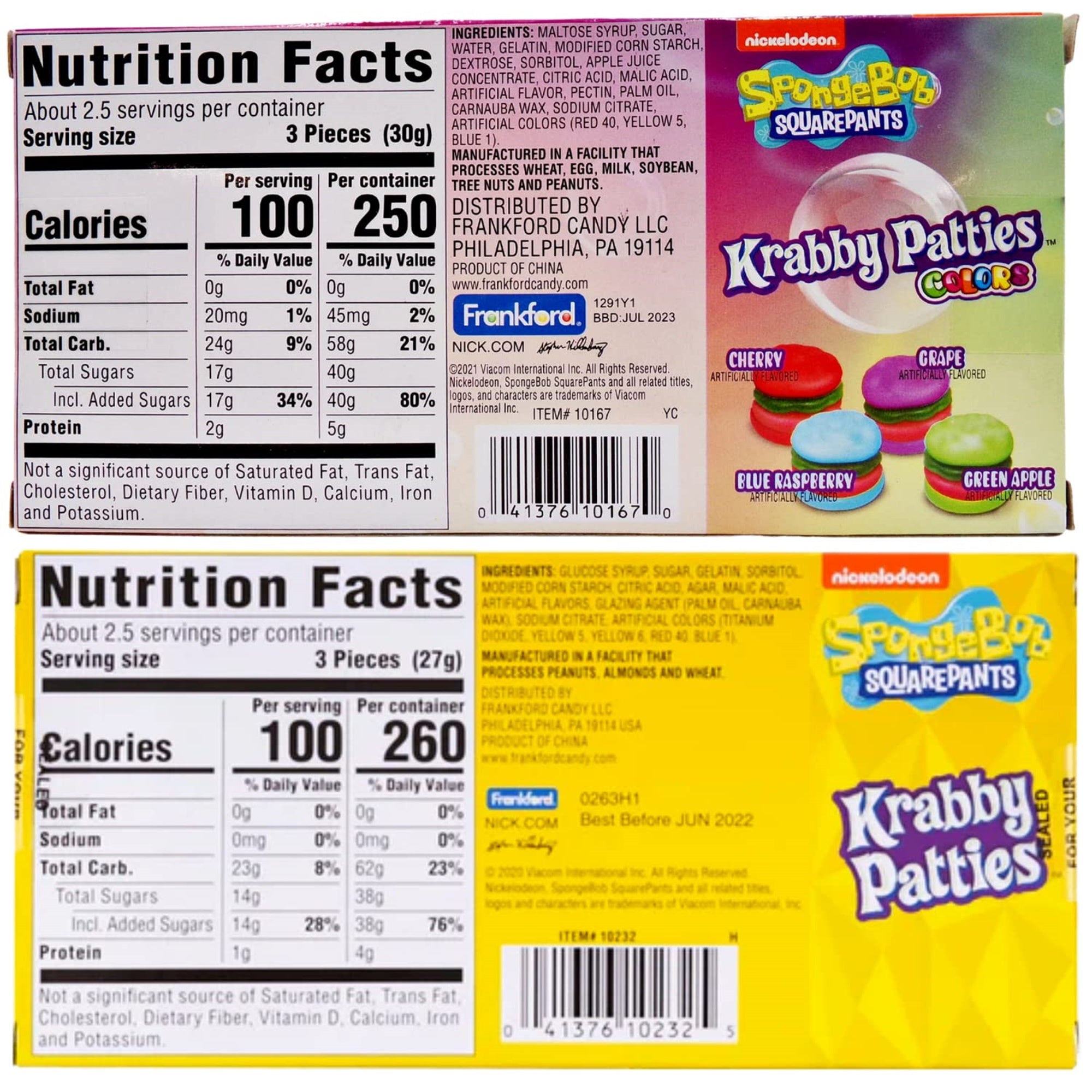 Chewy Gummy Candy, 2.54 Ounces, 3 Pack X261083