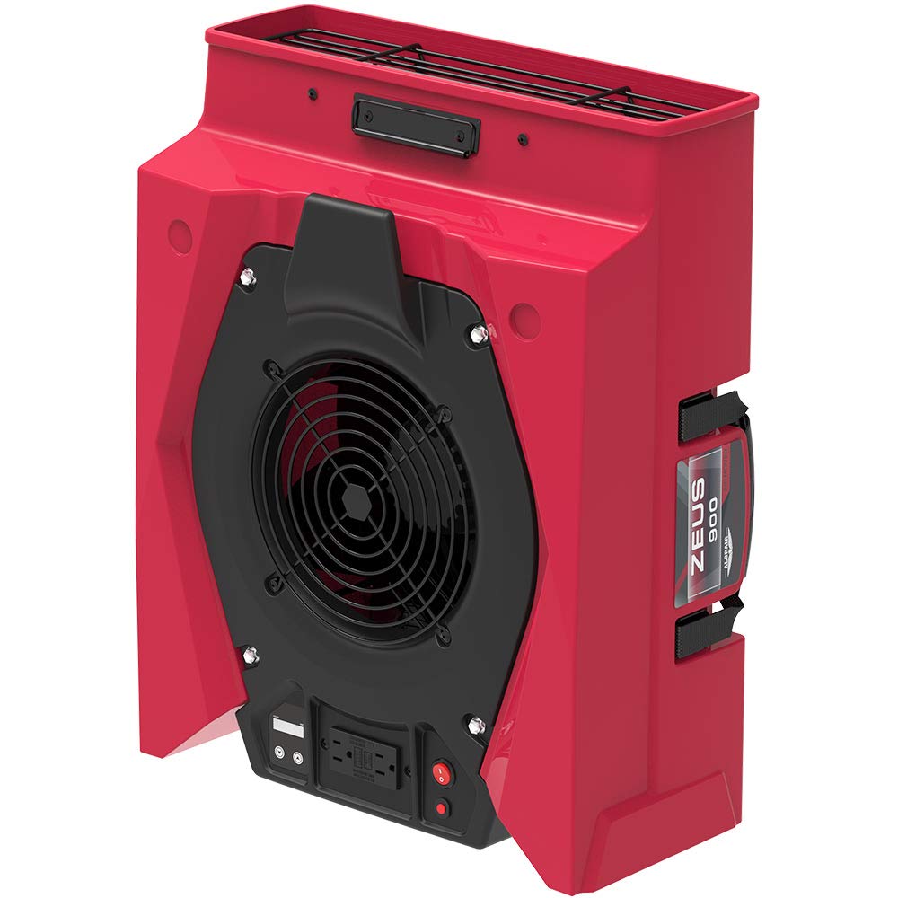 Yellow Commercial Air Mover Blower Fan, 950 CFM O196324