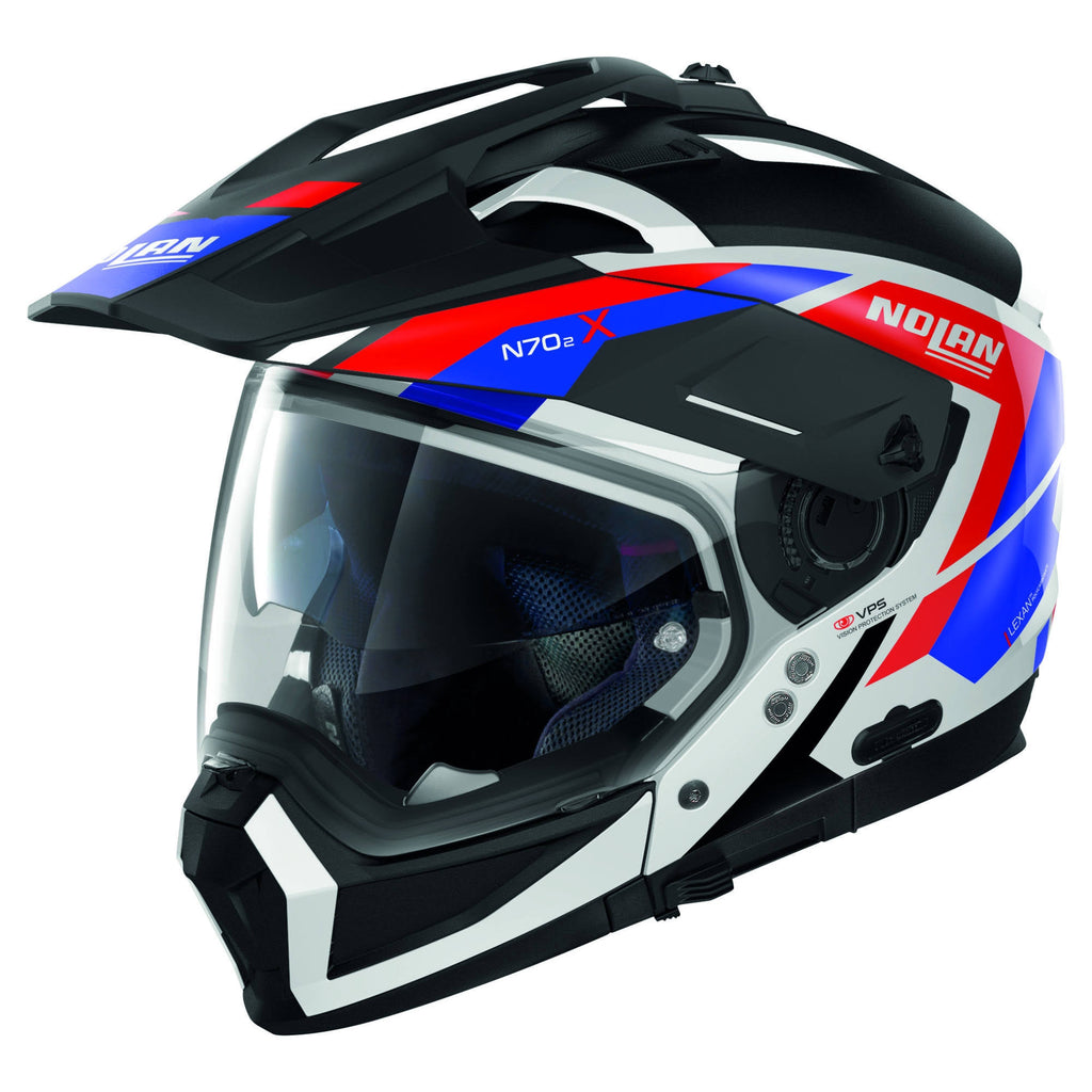 White Blue Red Helmet Size XXXL O846